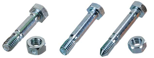 Snowblower Shear Pins & Scraper Bars Snowblower Shear Pins & Scraper Bars